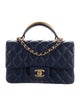 Chanel 2022 Mini Timeless Classic Handle Bag