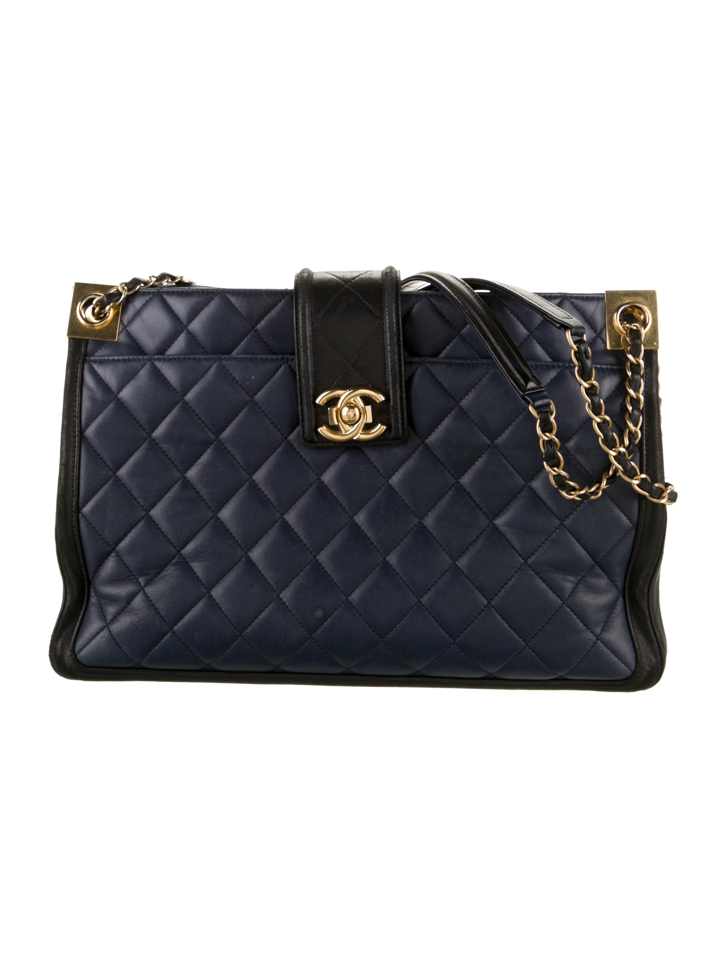 Chanel Quilted Elegant Tote