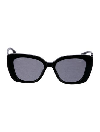 Chanel Interlocking CC Logo Square Sunglasses