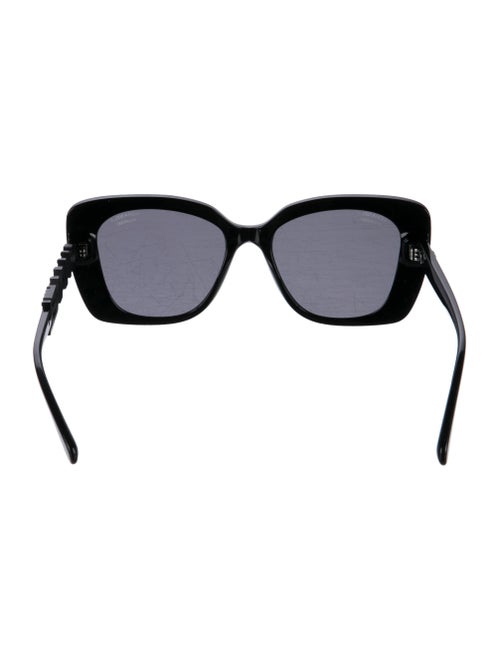 Chanel Interlocking CC Logo Square Sunglasses