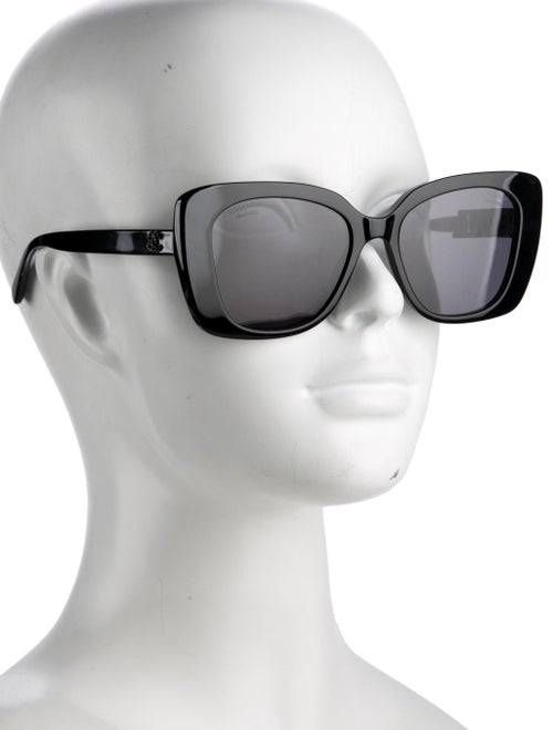 Chanel Interlocking CC Logo Square Sunglasses
