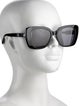 Chanel Interlocking CC Logo Square Sunglasses