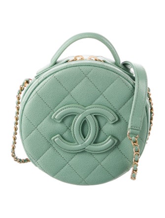 Chanel 2023 Round Vanity Case