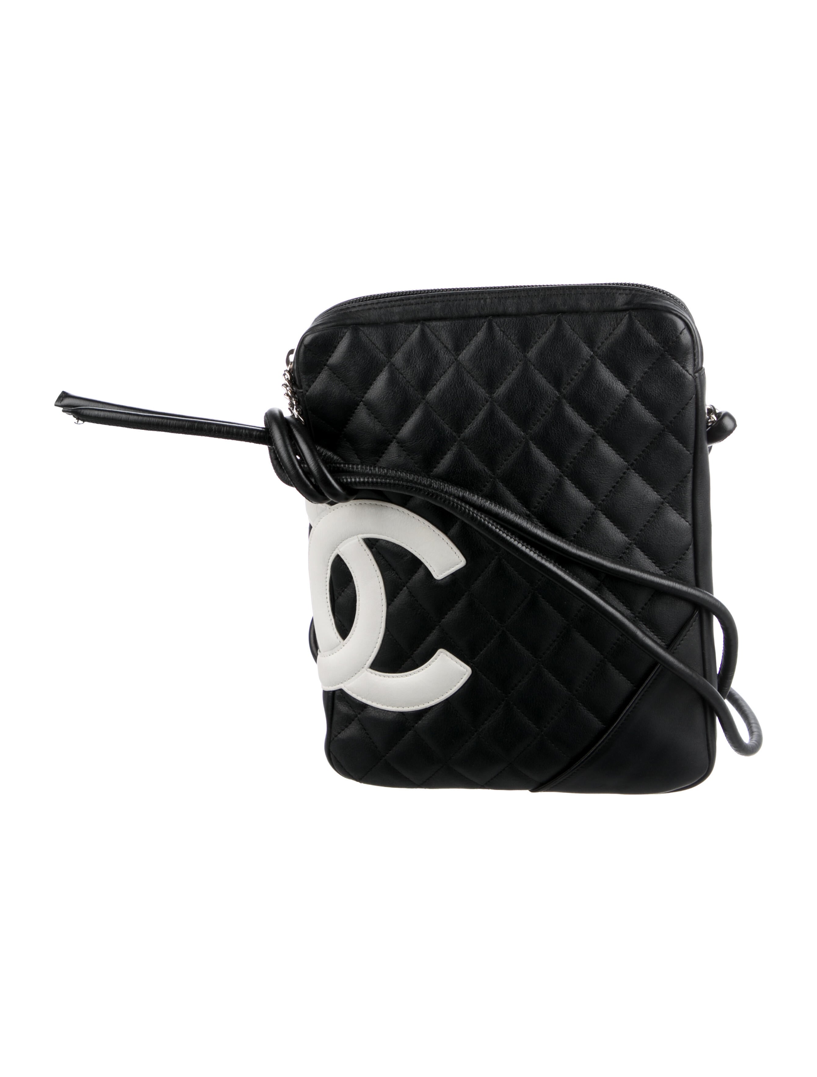 Chanel Rex Rabbit WOC Crossbody Bag Black Crossbody Bags, Handbags