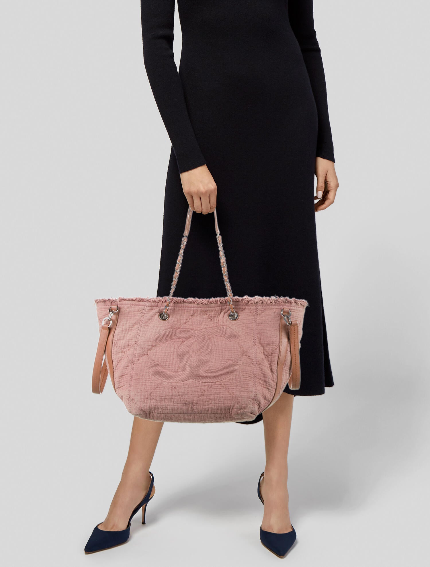 Chanel Small Double Face Shopping Tote