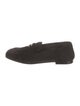 Chanel Interlocking CC Logo Suede Loafers