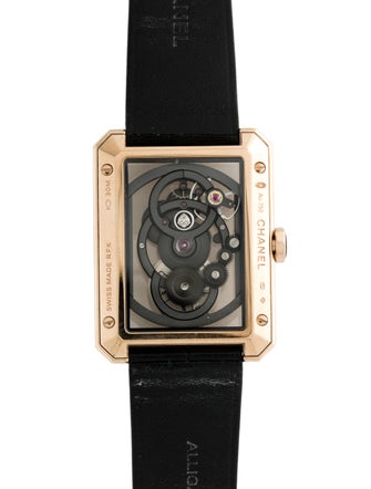 Chanel Boy-Friend Skeleton Manual Watch