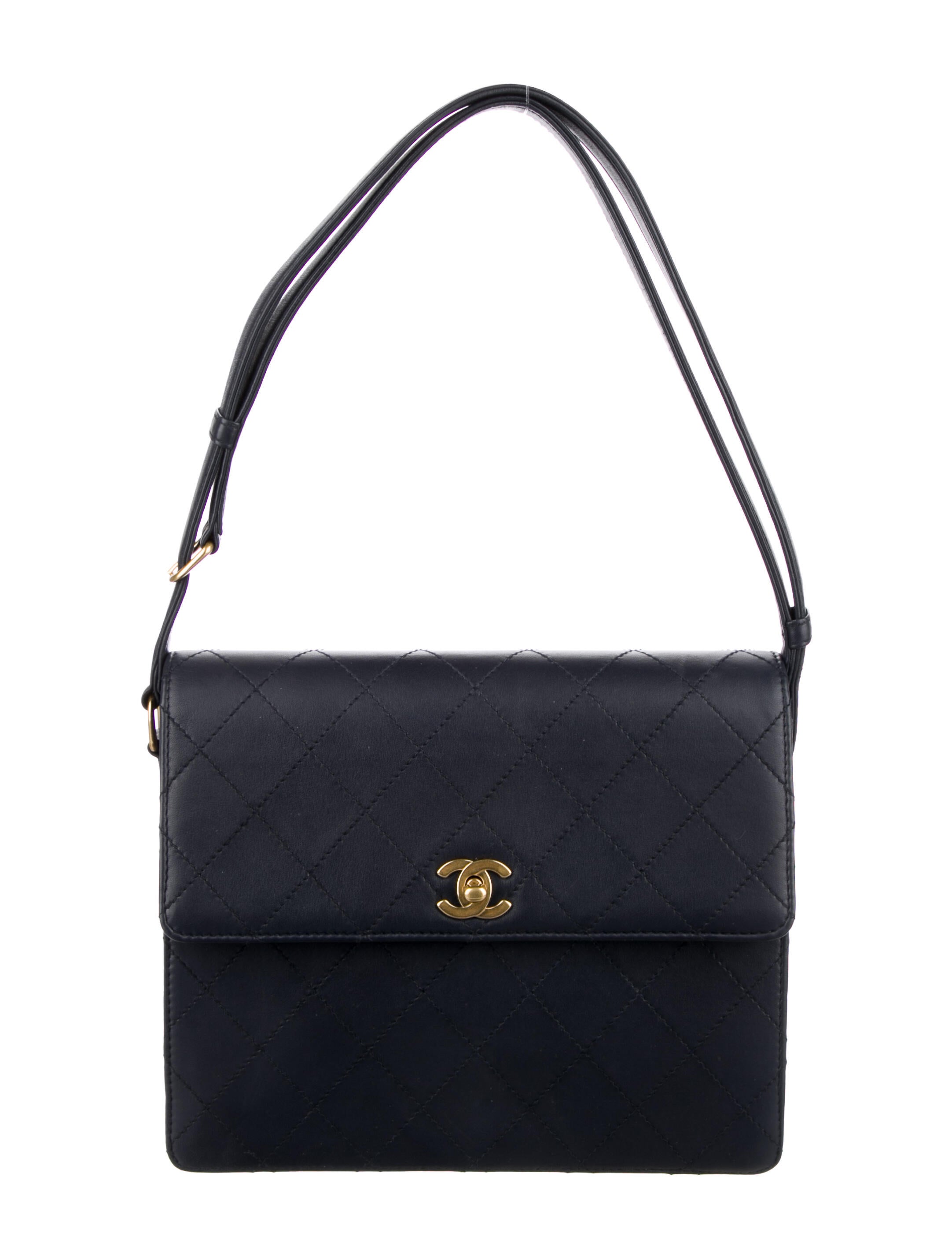 Chanel Crochet Accordion Flap Bag Blue Shoulder Bags, Handbags CHA171813 The RealReal