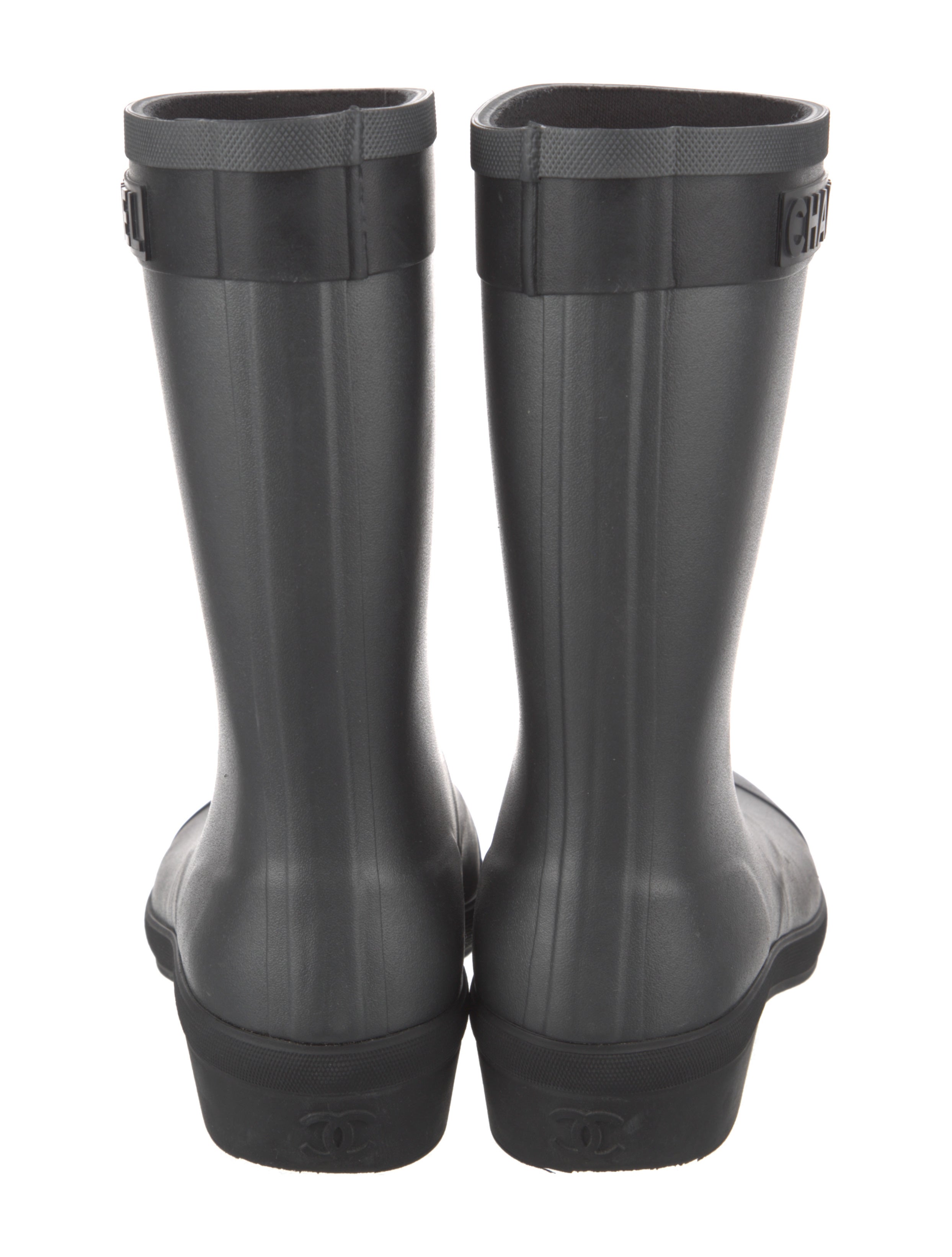Chanel 2019 Rubber Rain Boots