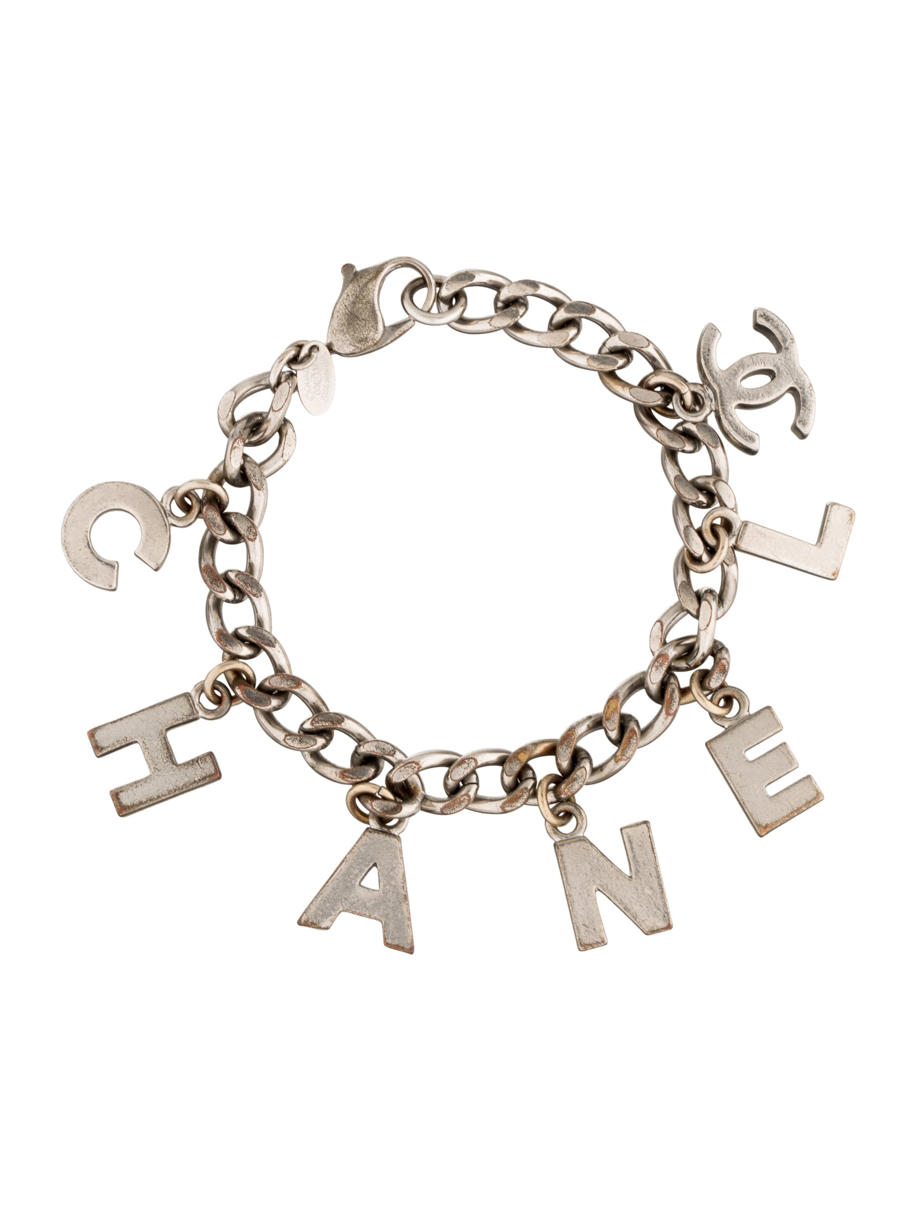Chanel Logo Charm Bracelet Bracelets CHA90779 The RealReal