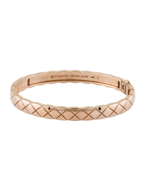 Chanel 18k Coco Crush Bangle Bracelet