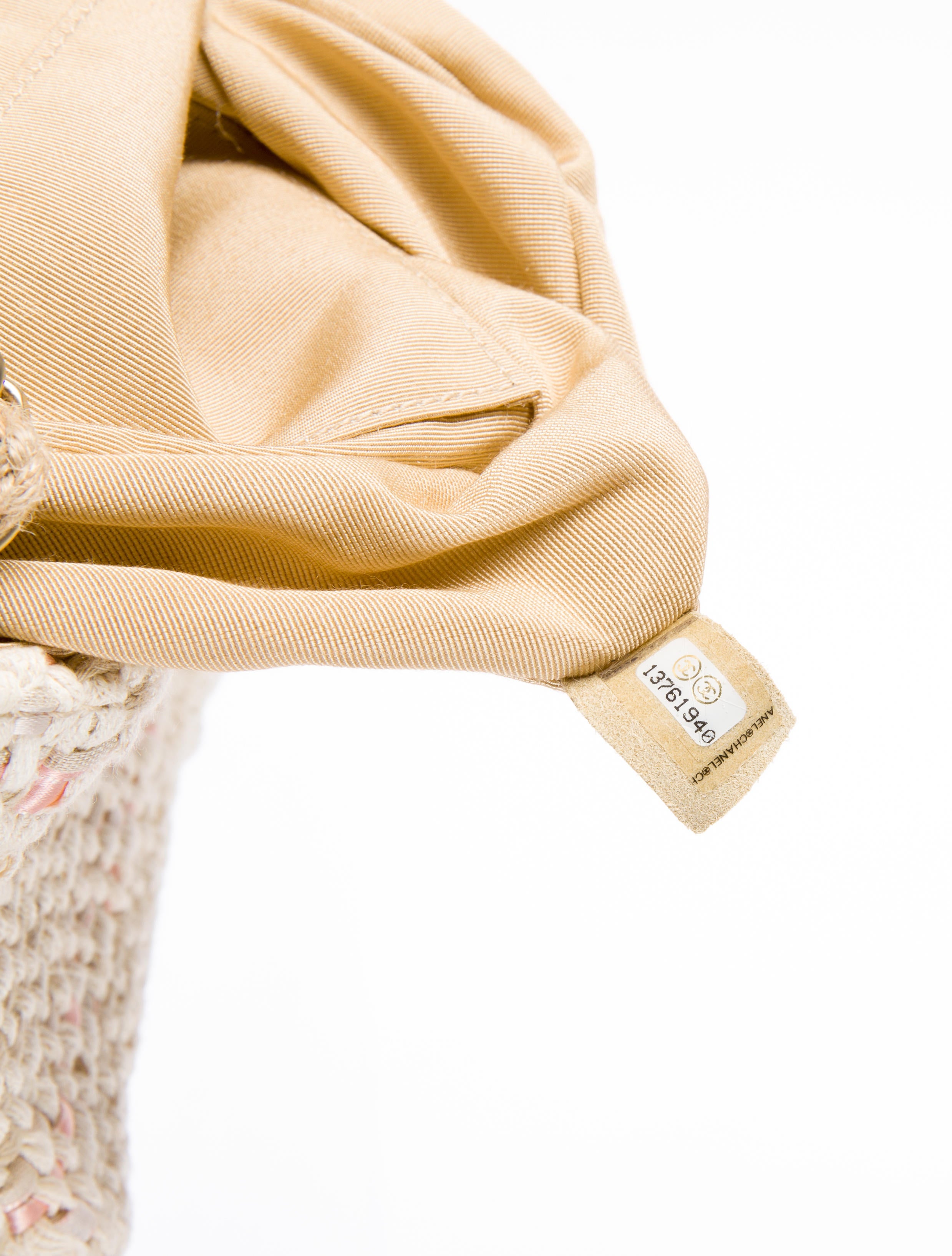 Chanel Tweed & Jute Flap Bag