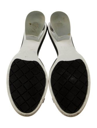 Chanel Interlocking CC Logo PVC Slides