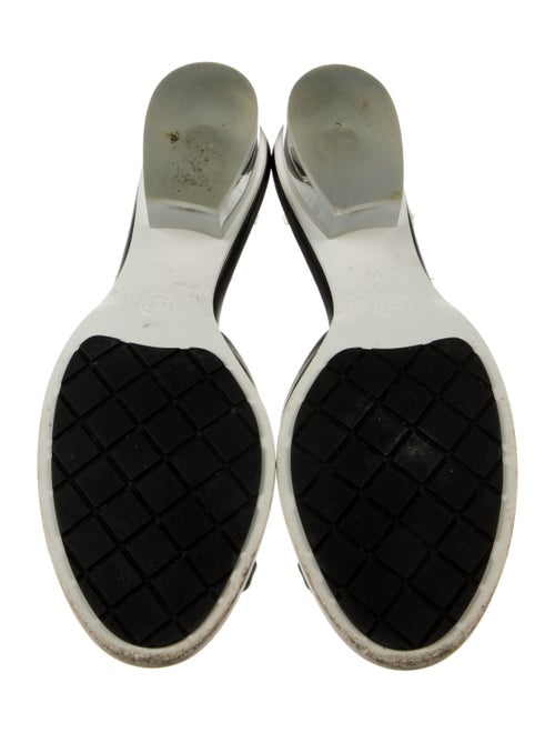 Chanel Interlocking CC Logo PVC Slides