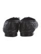 Chanel Interlocking CC Logo Leather Ballet Flats