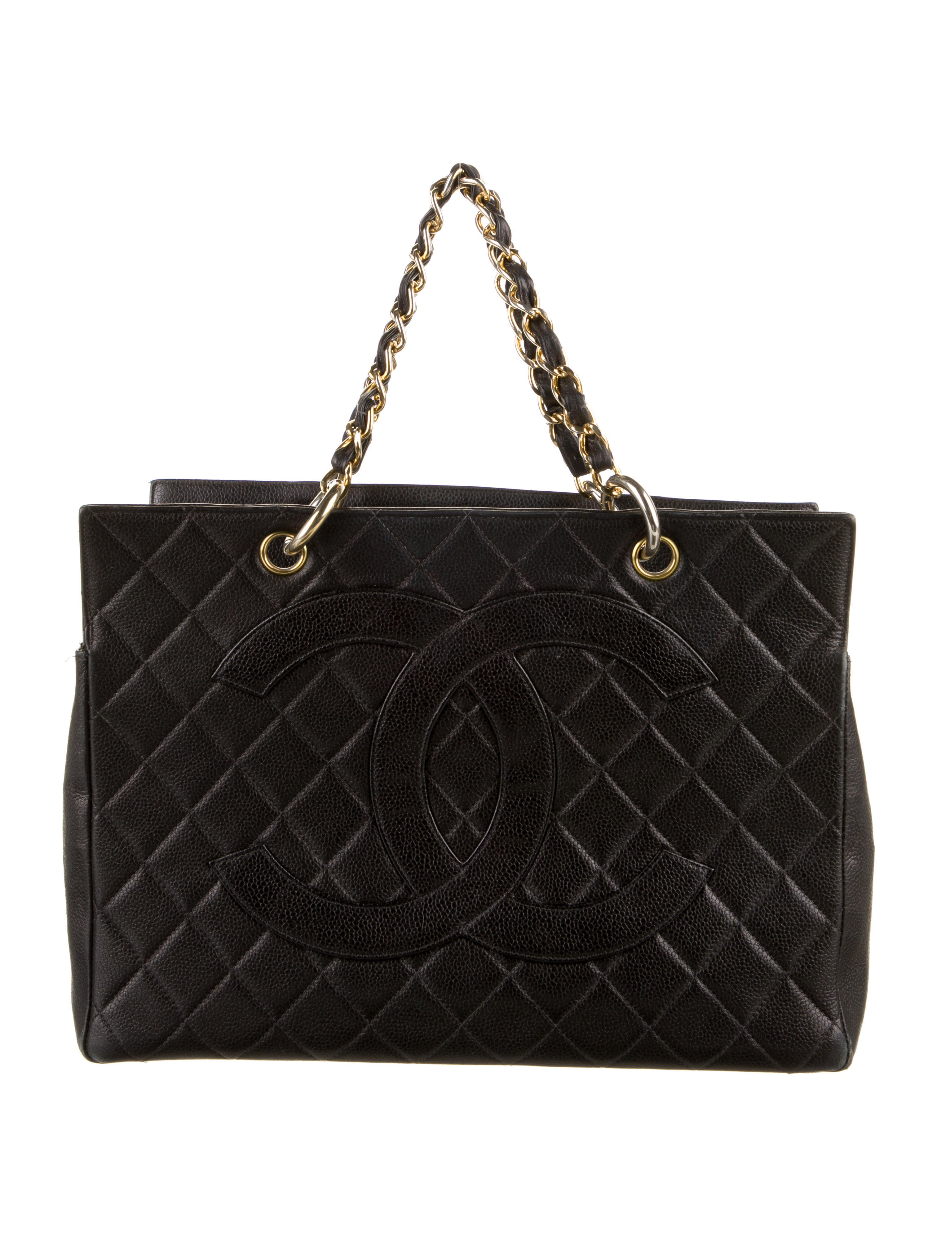 Chanel Quilted Tote Bag Black Totes, Handbags CHA927072 The RealReal