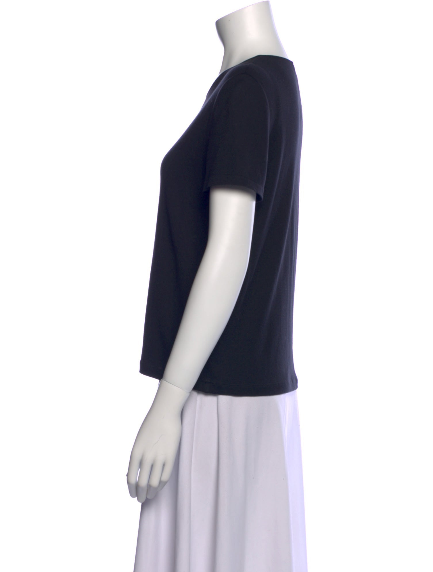 CHANEL 25S LONG-SLEEVE FLEECE-LINED T-SHIRT 614