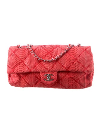 Chanel Ultimate Stitch Python Flap Bag