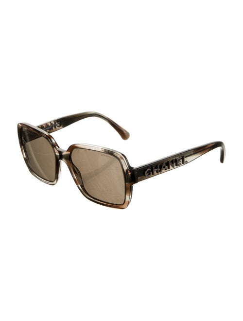 Chanel Interlocking CC Logo Square Sunglasses