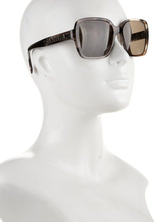 Chanel Interlocking CC Logo Square Sunglasses