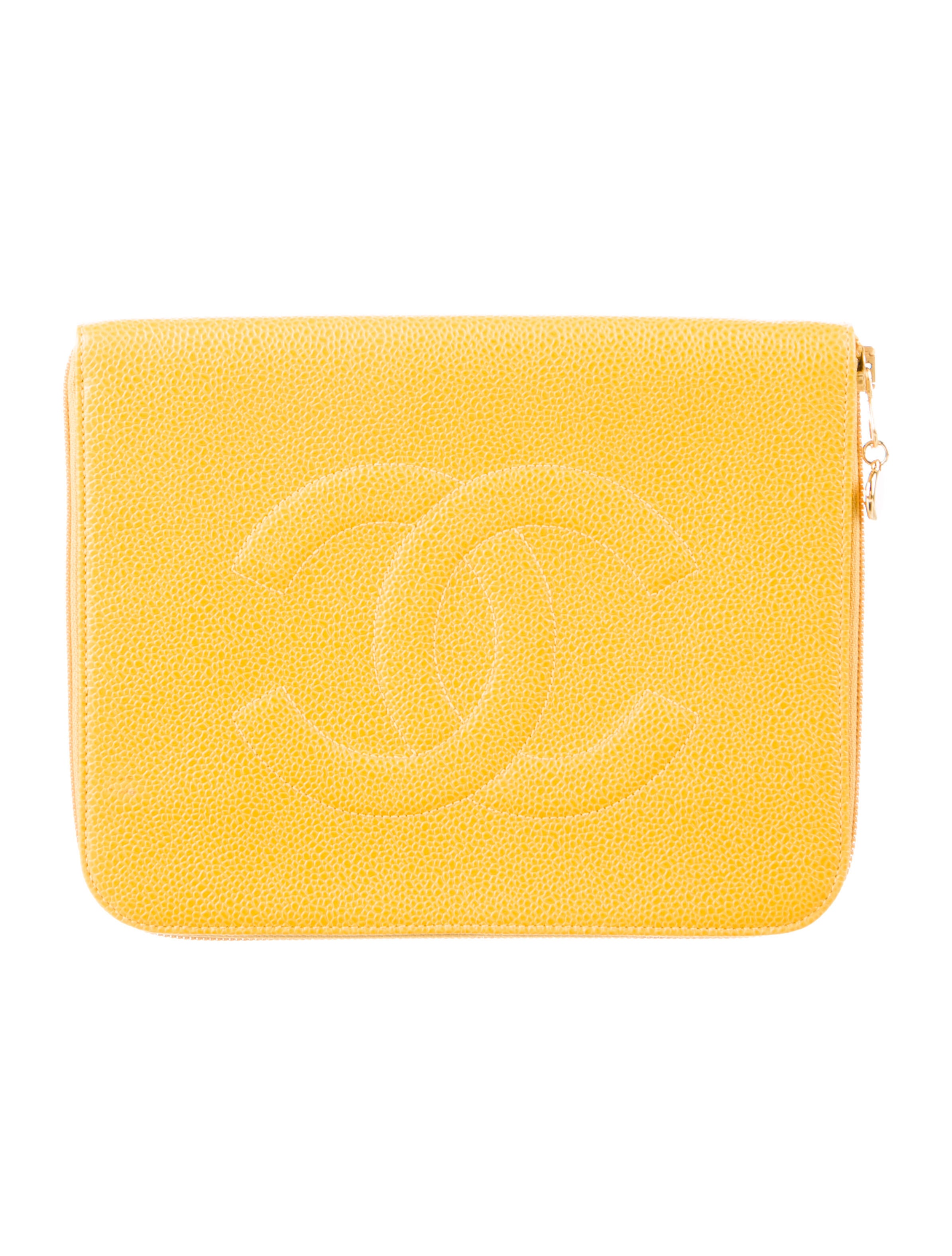 Chanel Timeless CC Clutch Yellow Clutches, Handbags CHA915027 The