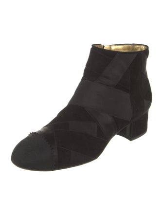 Chanel 2017 Interlocking CC Logo Boots