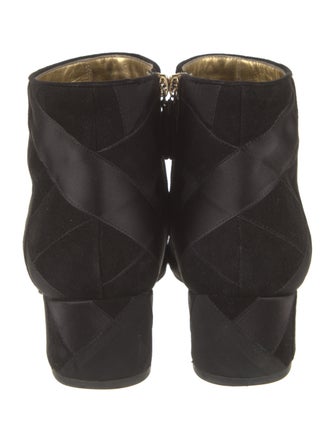 Chanel 2017 Interlocking CC Logo Boots