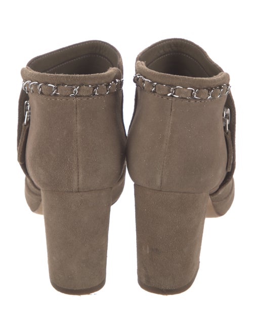 Chanel 2014 Interlocking CC Logo Boots