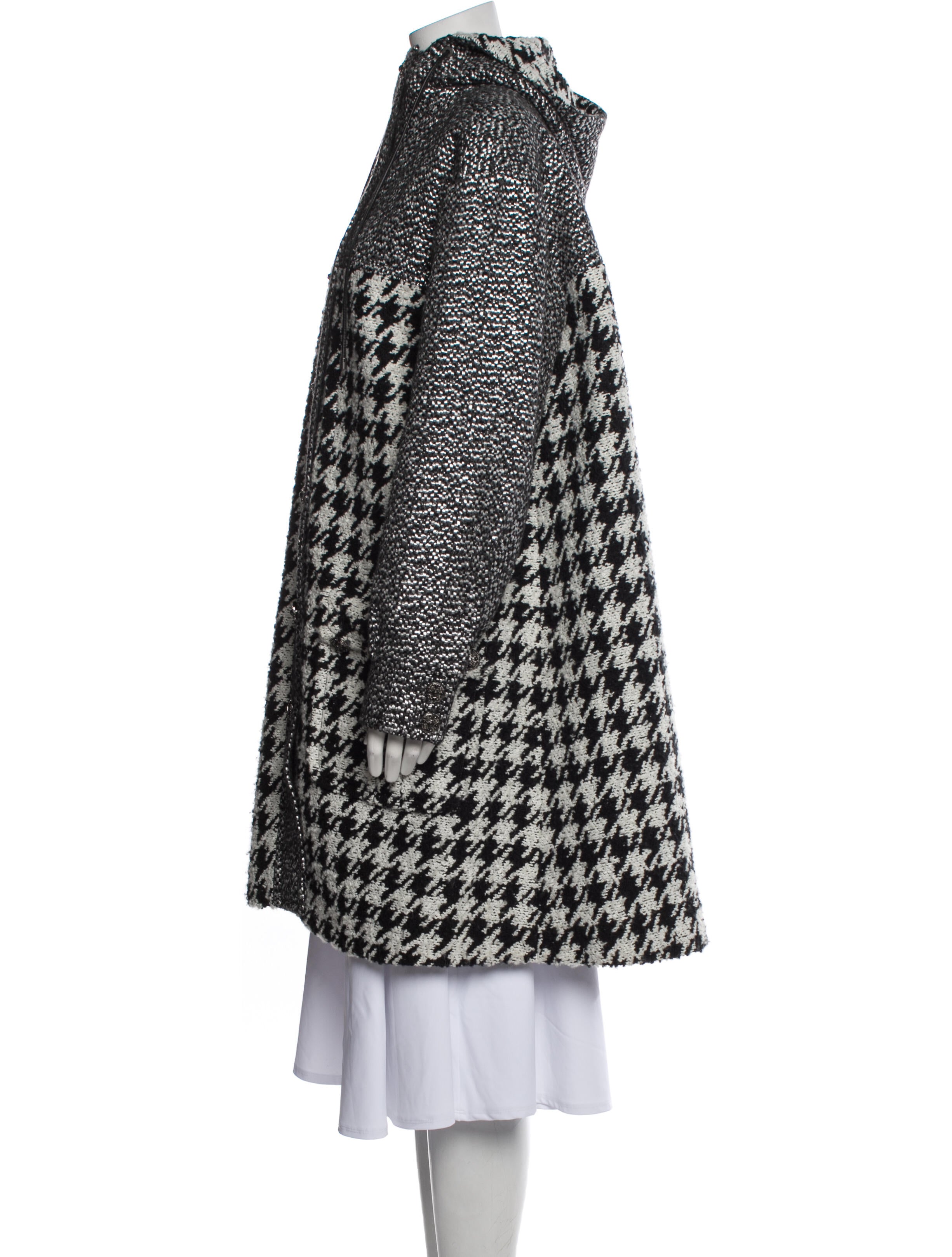 Chanel 2016 Houndstooth Coat