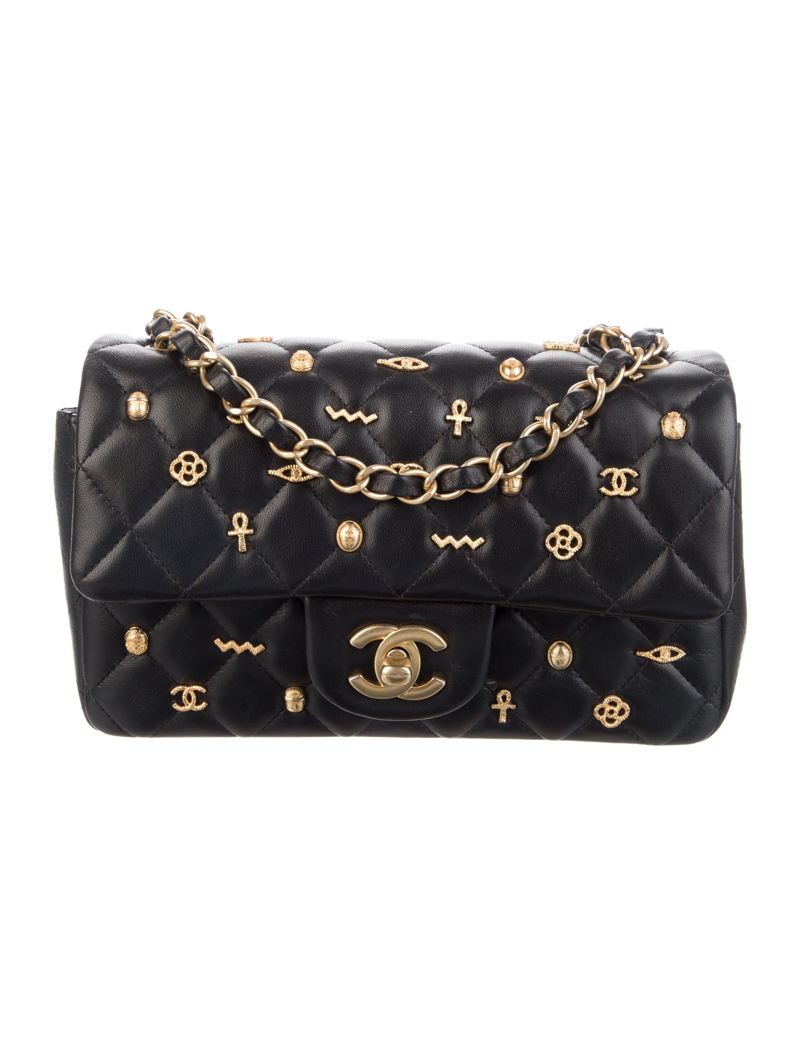 Chanel Paris-New York Rectangular Mini Charms Flap Bag