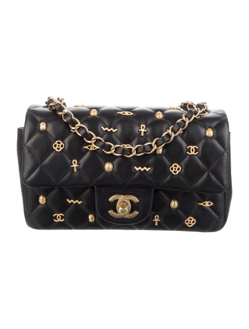 Chanel Paris-New York Rectangular Mini Charms Flap Bag