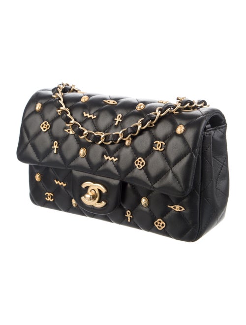 Chanel Paris-New York Rectangular Mini Charms Flap Bag