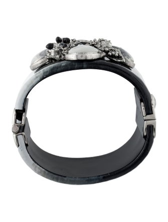 Chanel Strass & Resin Cuff Bracelet