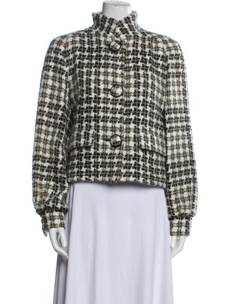 Chanel 2015 Tweed Pattern Evening Jacket