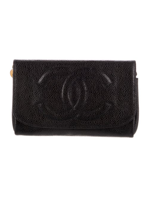 Chanel 1996-1997 Interlocking CC Logo Wallet