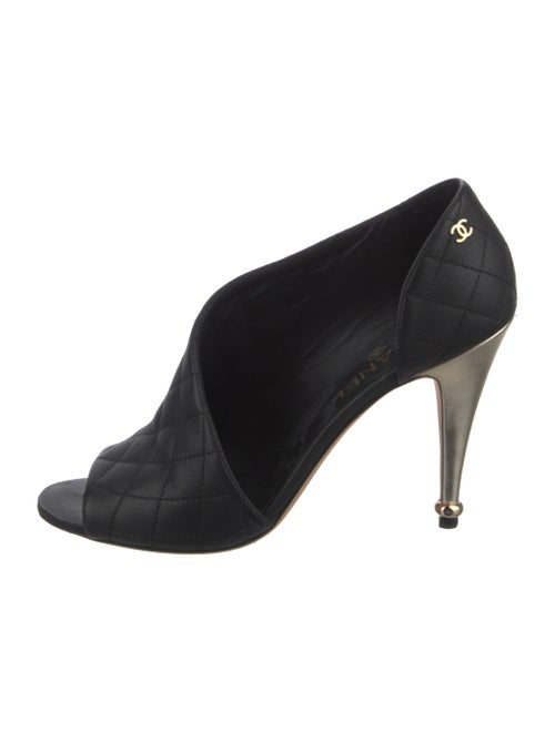 Chanel 2015 Interlocking CC Logo Boots