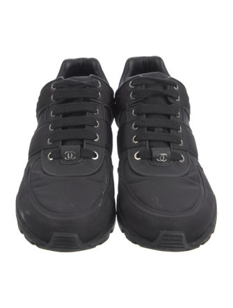 Chanel 2017 Interlocking CC Logo Athletic Sneakers