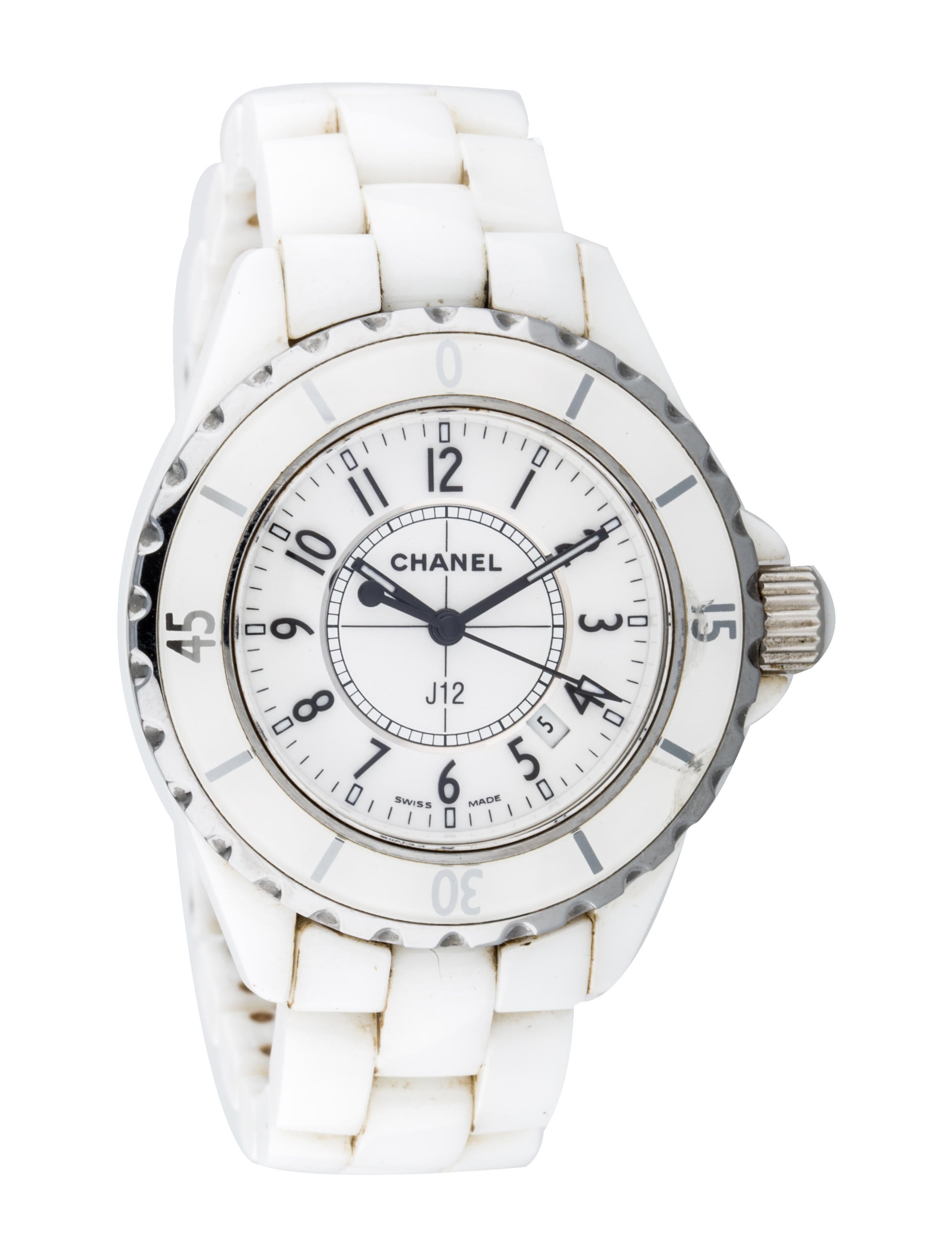 Chanel J12 Ceramic Watch Bracelet CHA92257 The RealReal