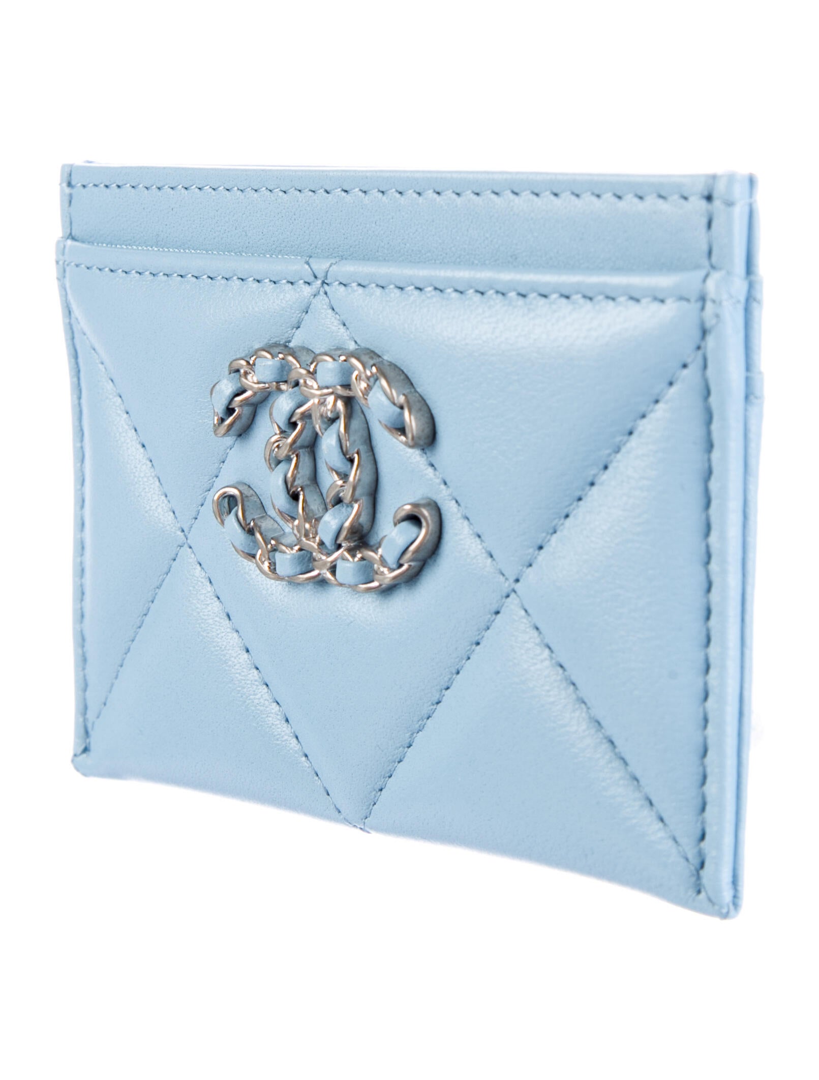 Chanel 2022 19 Card Holder - Blue Wallets, Accessories - CHA922761