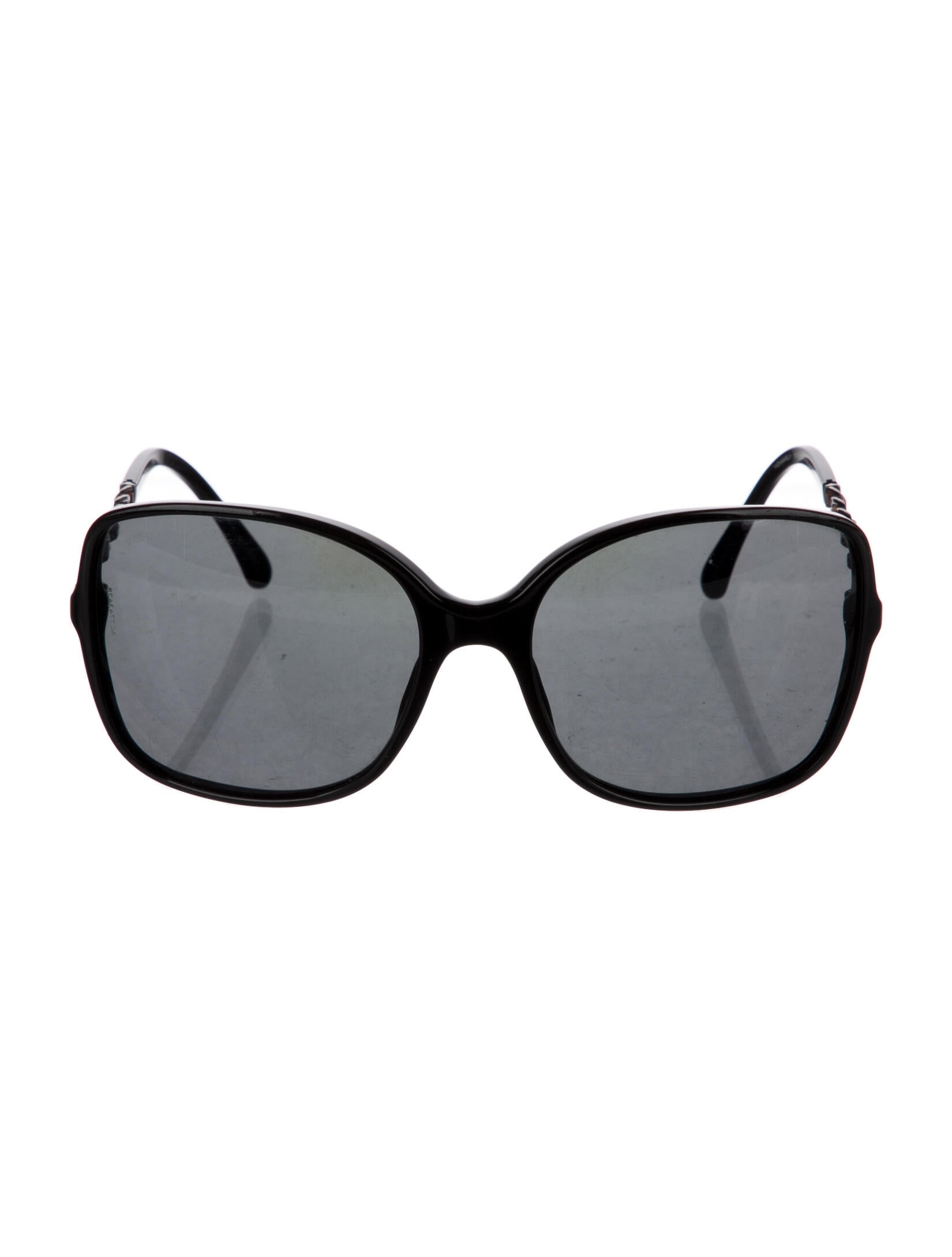 Chanel Interlocking CC Logo Oversize Sunglasses