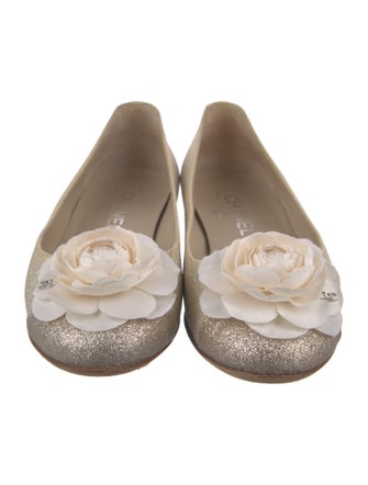 Chanel 2013 Interlocking CC Logo Flats