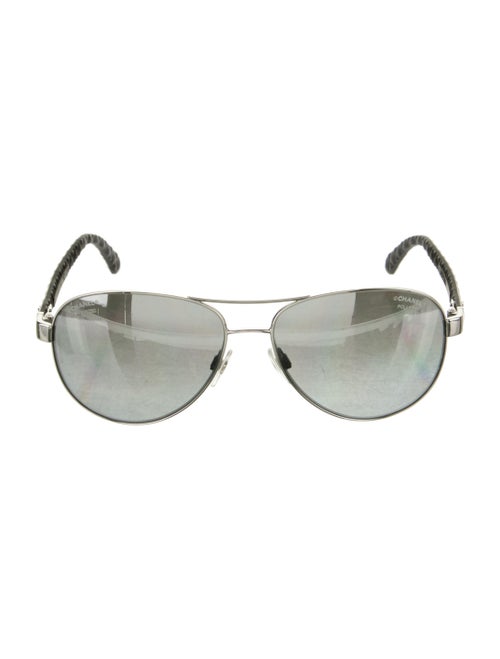 Chanel Interlocking CC Logo Aviator Sunglasses