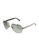 Chanel Interlocking CC Logo Aviator Sunglasses