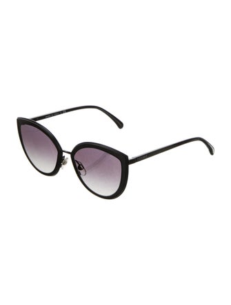 Chanel Logo Cat-Eye Cat-Eye Sunglasses