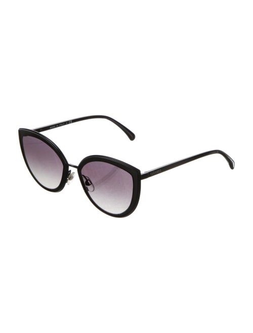 Chanel Logo Cat-Eye Cat-Eye Sunglasses