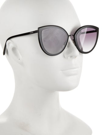 Chanel Logo Cat-Eye Cat-Eye Sunglasses