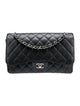 Chanel Classic Caviar Jumbo Double Flap Bag