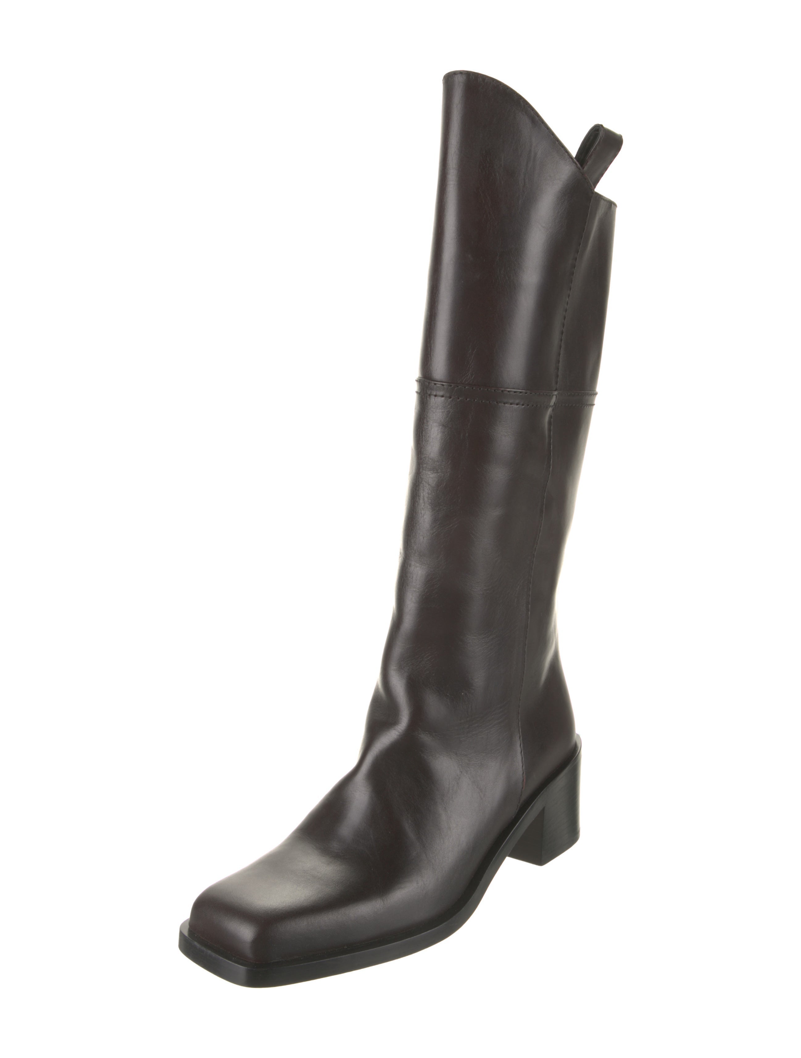 Chanel 2014 Interlocking CC Logo Riding Boots