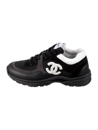Chanel Interlocking CC Logo Sneakers