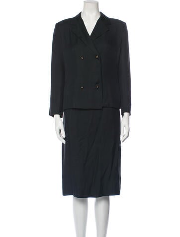 Chanel Suits and Sets Vintage Late 1970's - Early 1980's Skirt Suit M